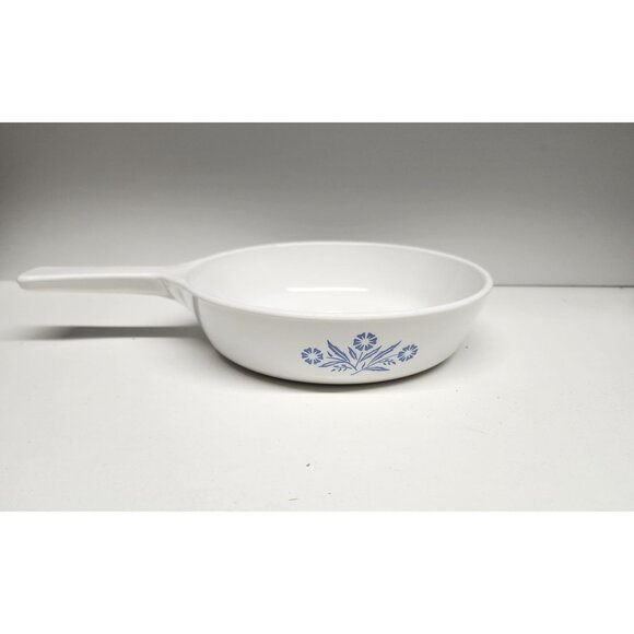 Corningware Cornflower Blue P-81-B Saucepan Vintage Cookware 8.5" Handled Pan - Picture 2 of 7